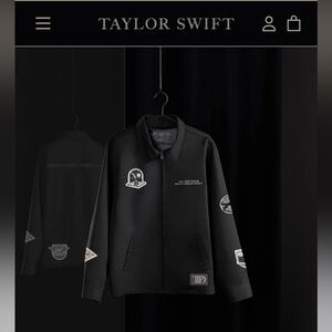 The Tortured Poets Department Black Jacket & 2 Patch Bundle Set OFFICIAL MERCH